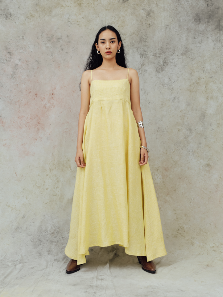 Chi Linen Maxi