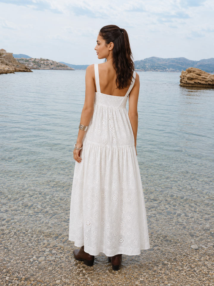 Adele Maxi Lace Dress - Image 5