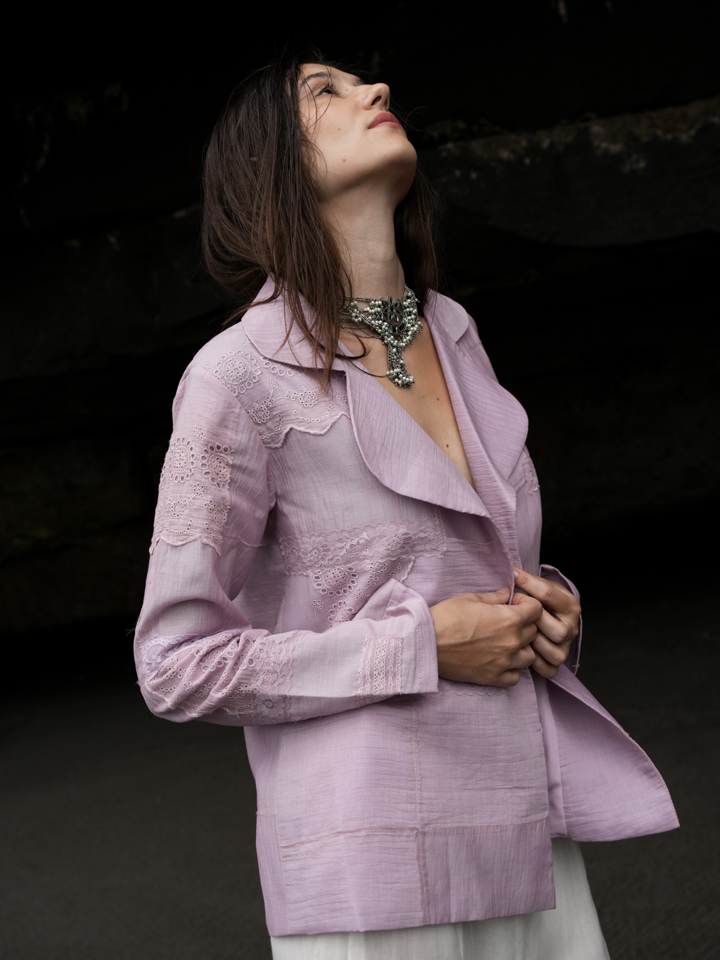 Rose Patchwork Recycled Jacket