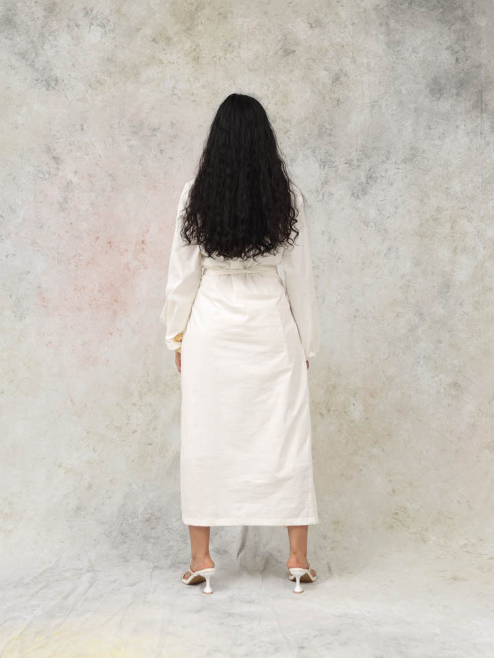 Clay Wrap Dress - Image 6