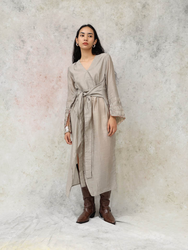 Clay Wrap Dress - Image 2