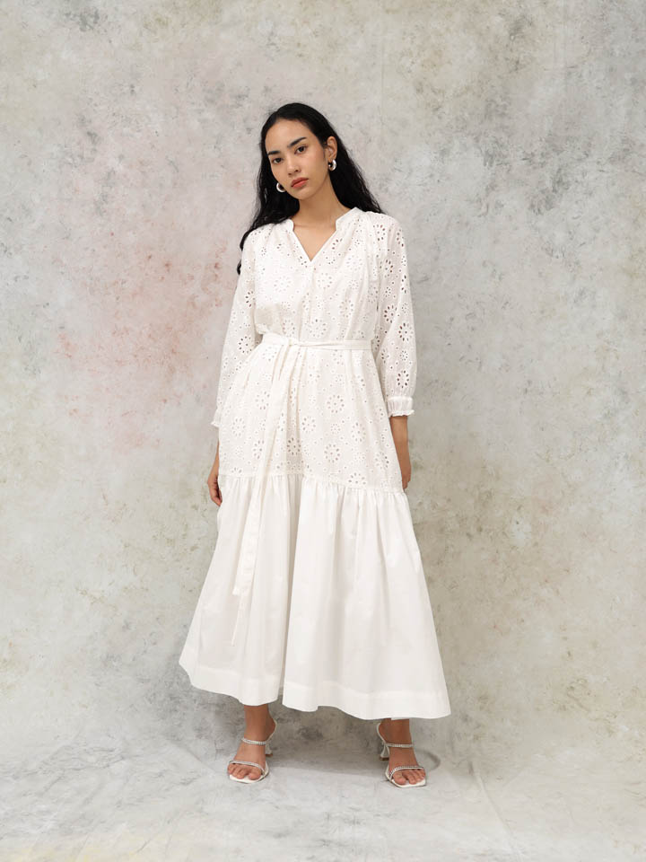 Vica Maxi Lace Dress