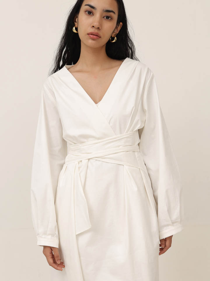 Clay Wrap Dress - Image 5