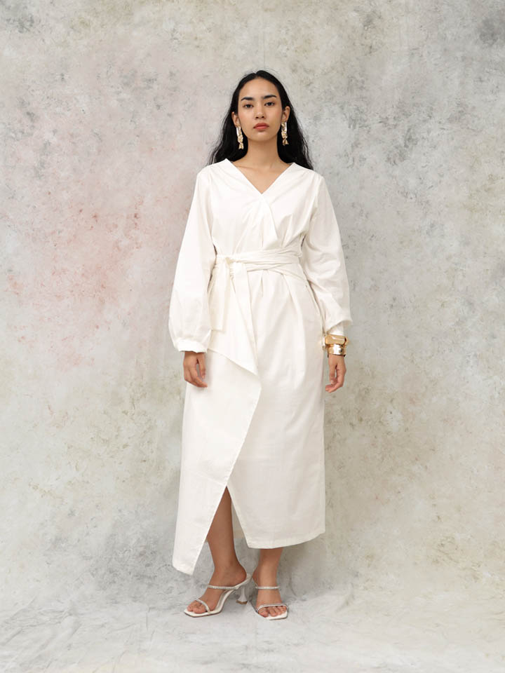 Clay Wrap Dress - Image 2