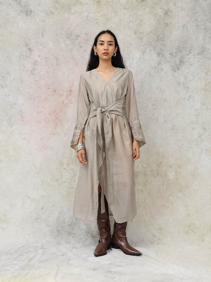 Clay Wrap Dress - Image 4