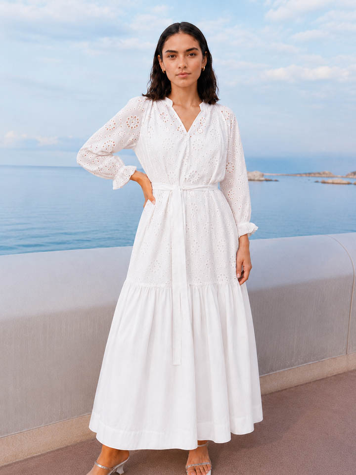 Vica Maxi Lace Dress
