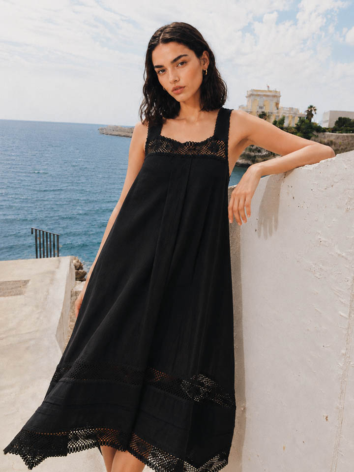 Luan Linen Dress - Image 3
